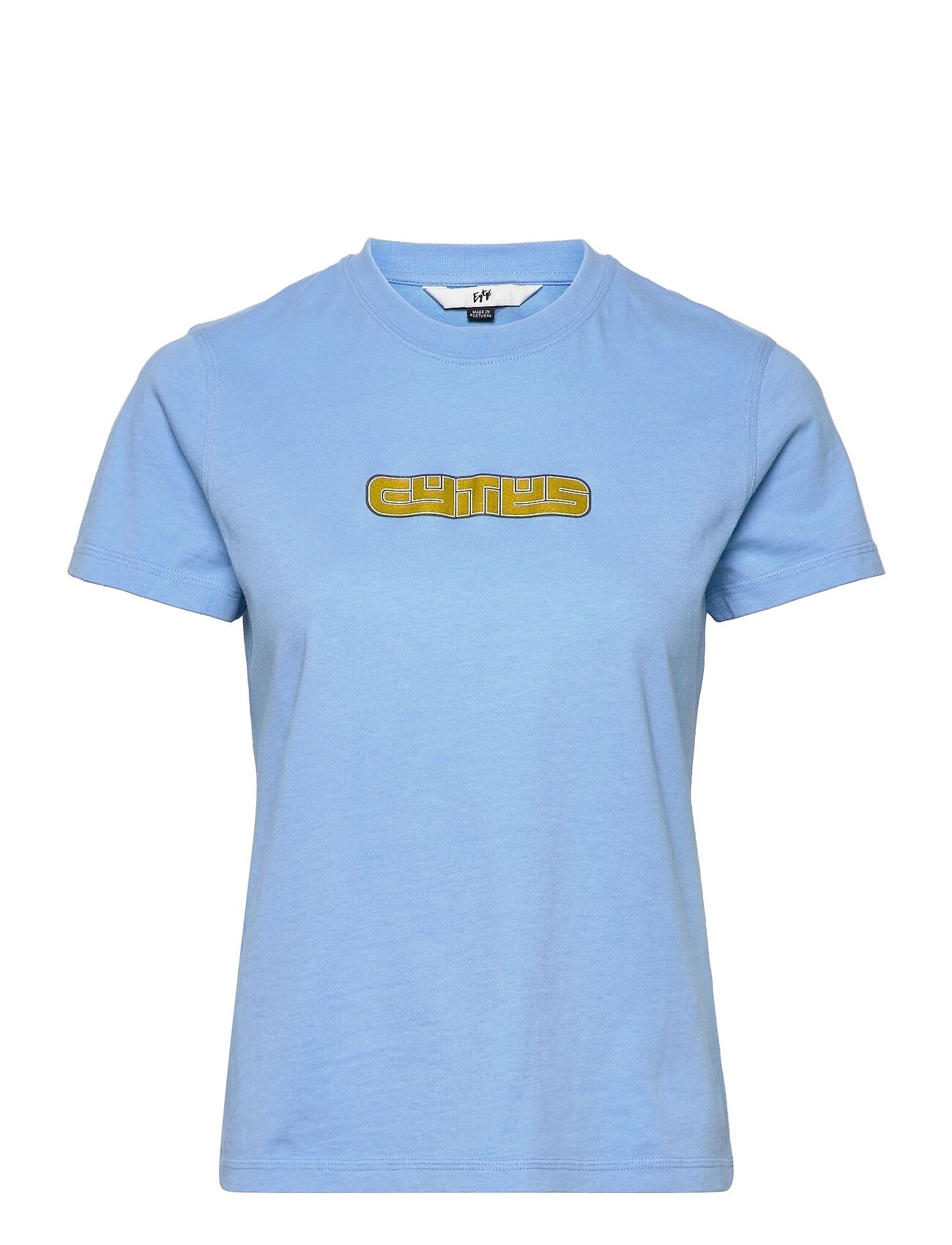 Eytys Eden Pale Blue Logo T-shirts Short-sleeved Blå Eytys