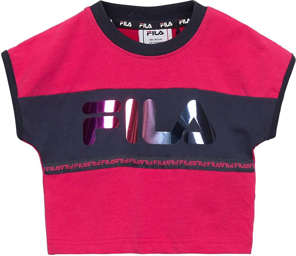 FILA Chloe Taped Tee T-shirts Short-sleeved Multi/mønstret FILA