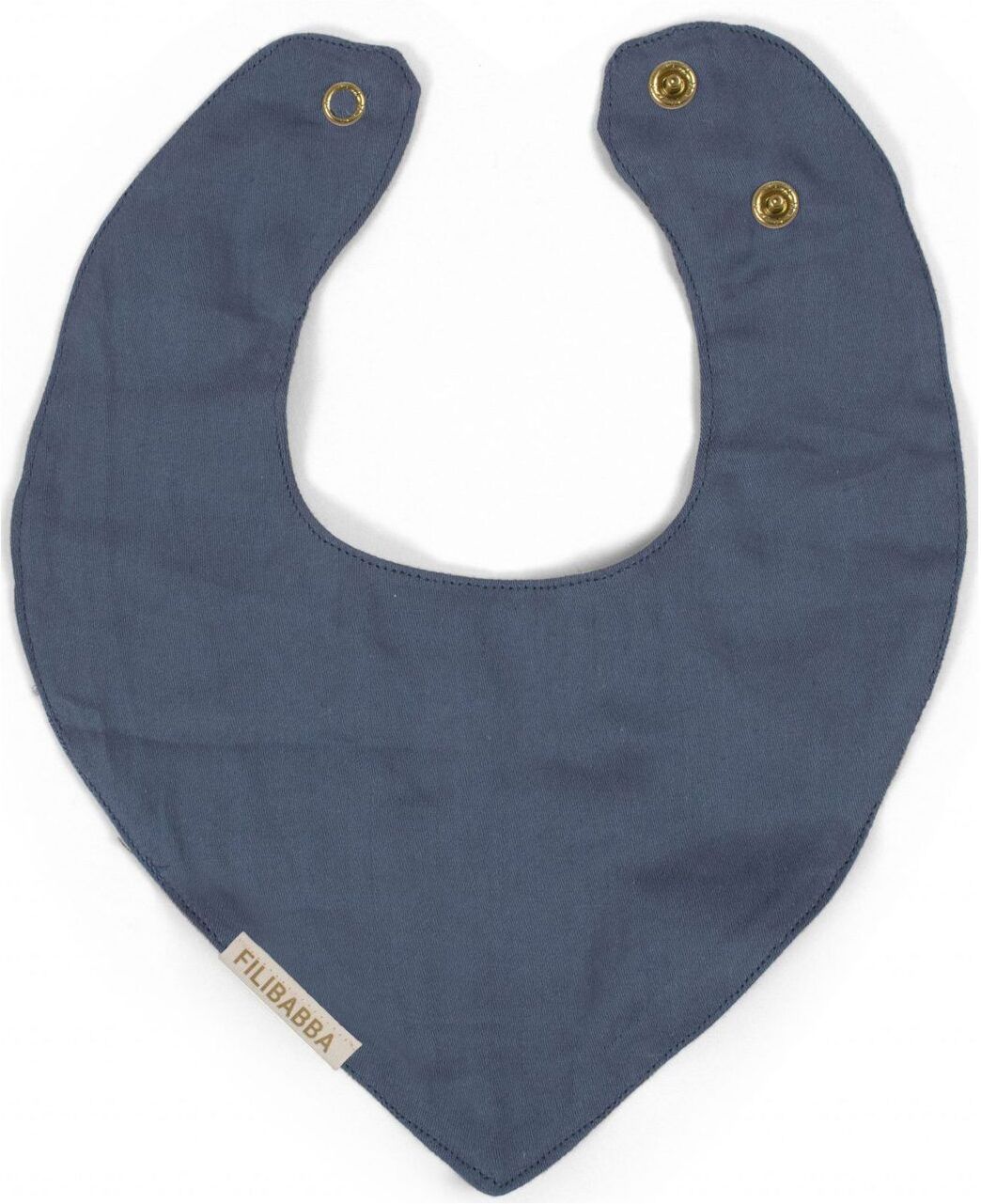 Filibabba Bib - Muslin Muddly Blue Baby & Maternity Care & Hygiene Dry Bibs Blå Filibabba