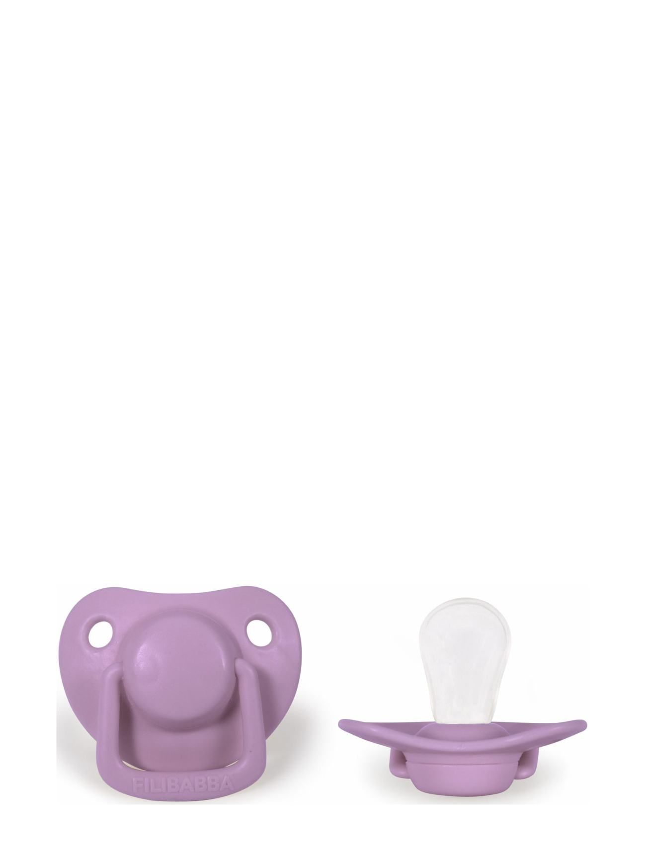 Filibabba 2-Pack Pacifiers - Light Lavender 0-6 Months Baby & Maternity Pacifiers Lilla Filibabba