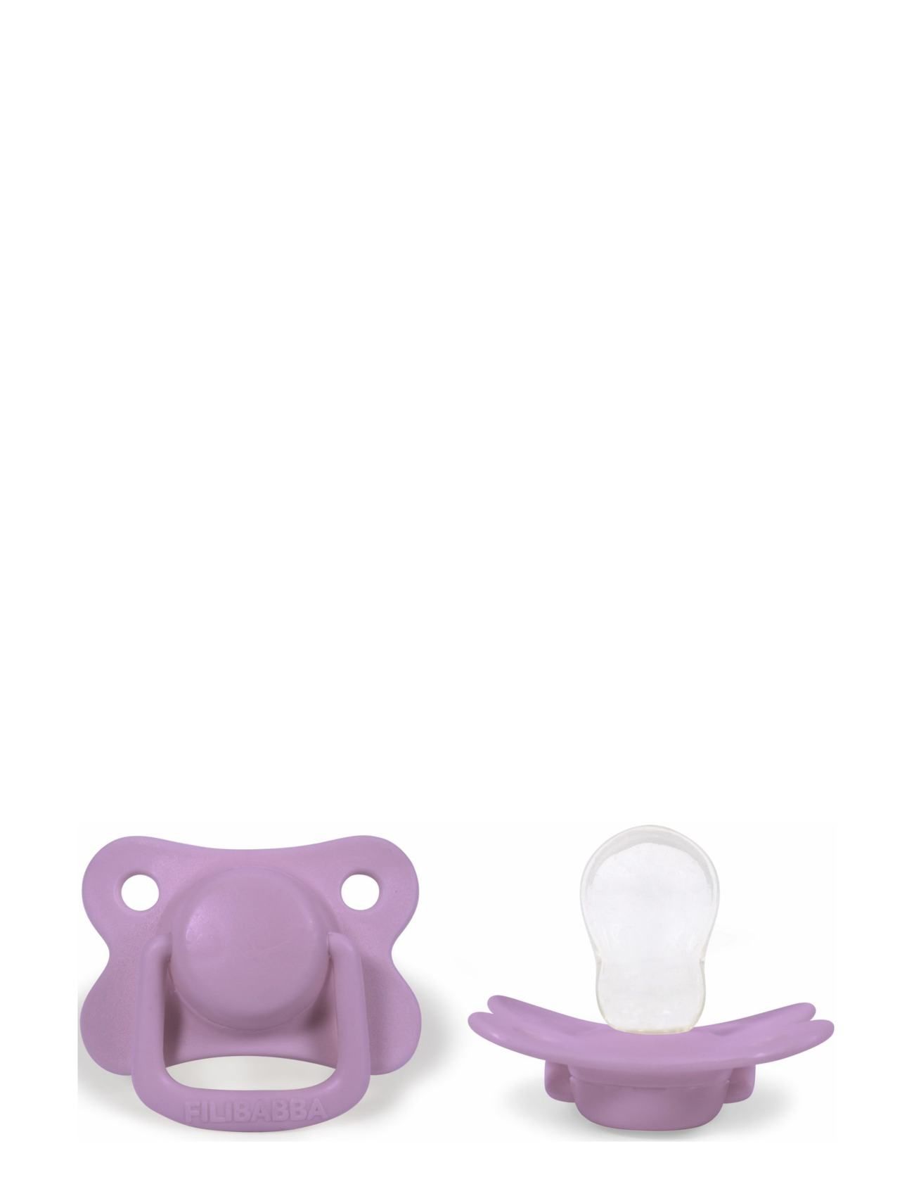 Filibabba 2-Pack Pacifiers - Light Lavender +6 Months Baby & Maternity Pacifiers Lilla Filibabba