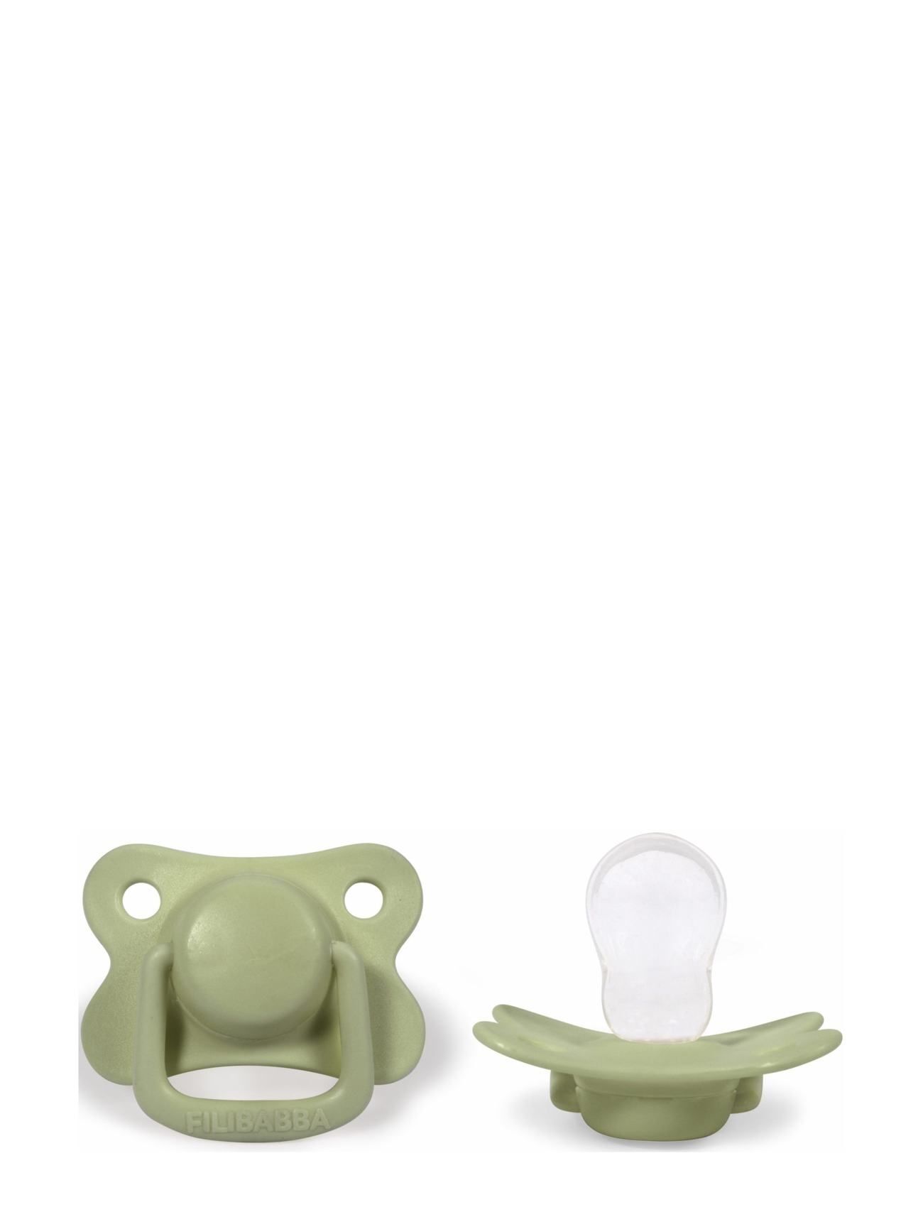 Filibabba 2-Pack Pacifiers - Pistachio +6 Months Baby & Maternity Pacifiers Grønn Filibabba