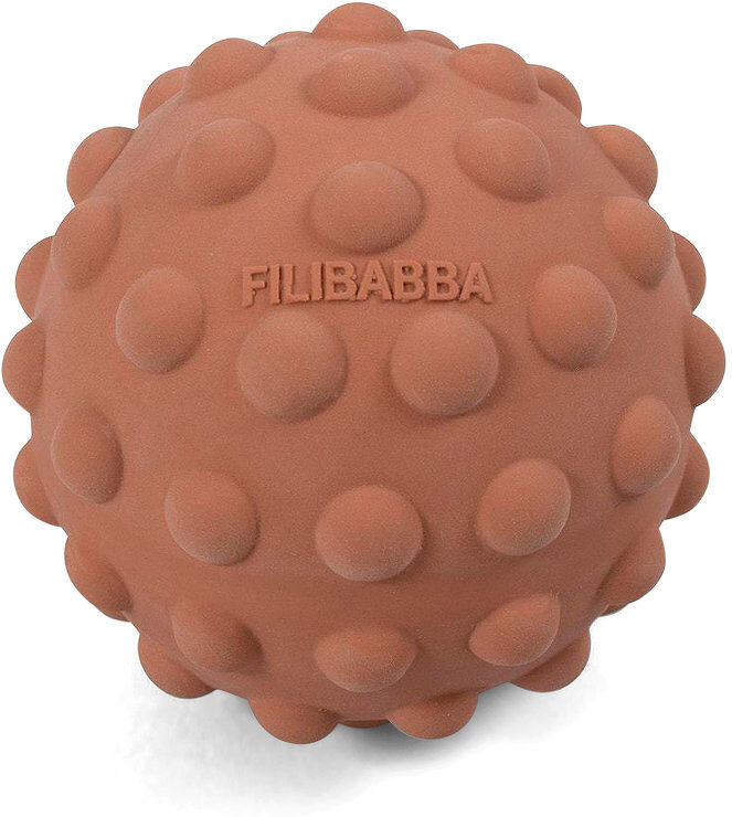 Filibabba Motor Ball - Pil Sense Ball Melon Toys Motor Skills Toys Brun Filibabba