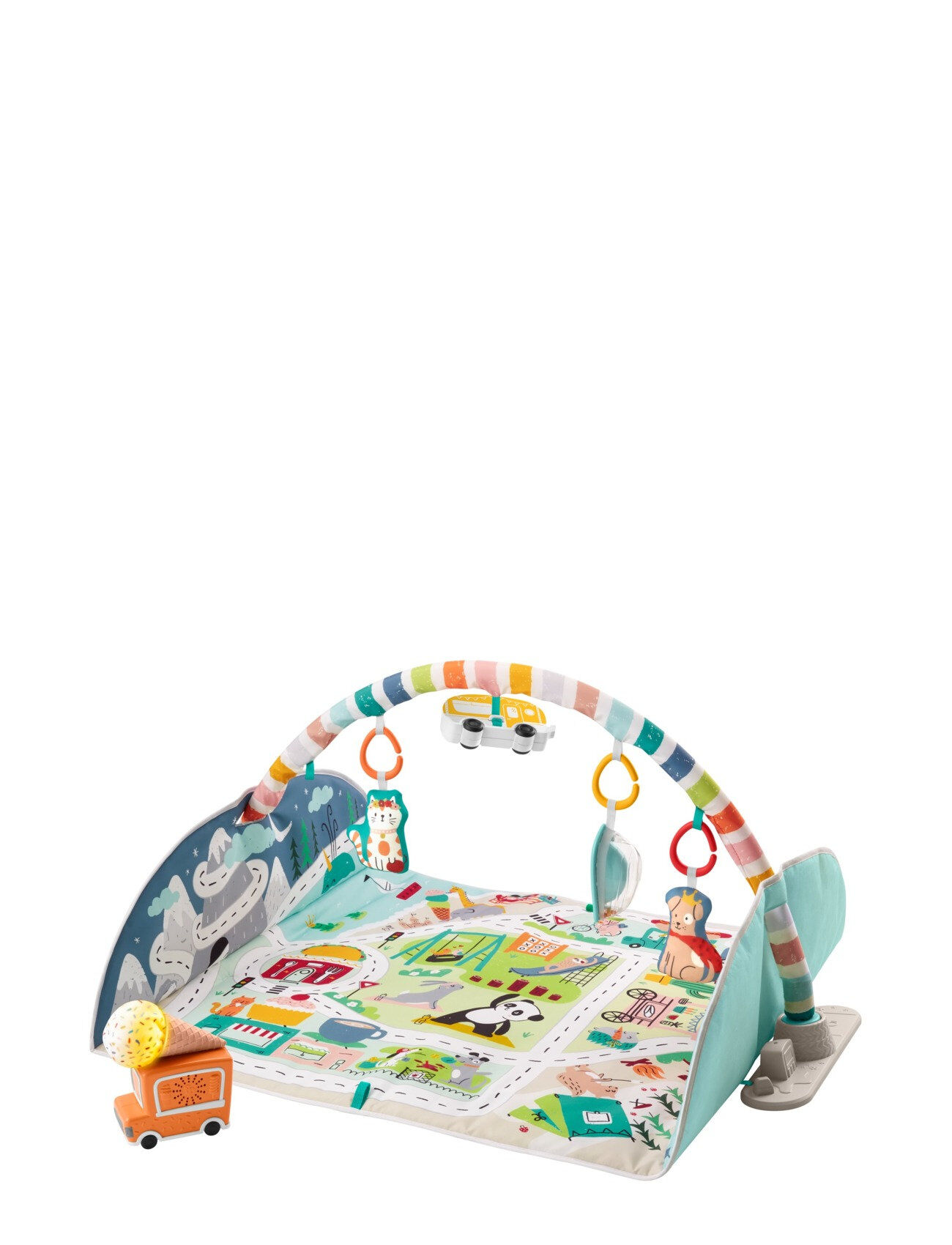 Fisher-Price City Gym To Jumbo Play Mat™ Baby & Maternity Activity Gyms Multi/mønstret Fisher-Price