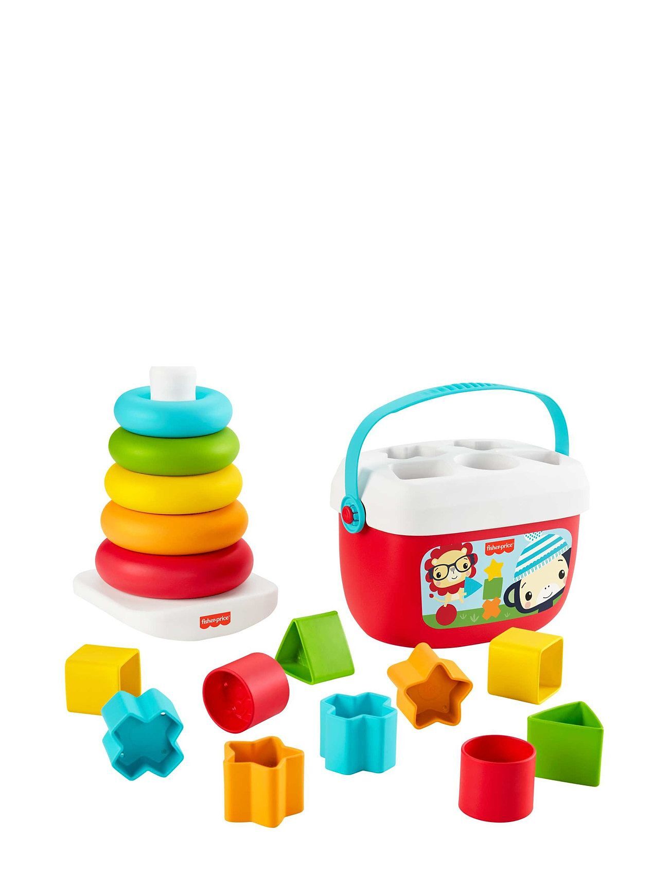 Fisher-Price s First Blocks & Rock-A-Stack® Toys Baby Toys Activity Toys Multi/mønstret Fisher-Price