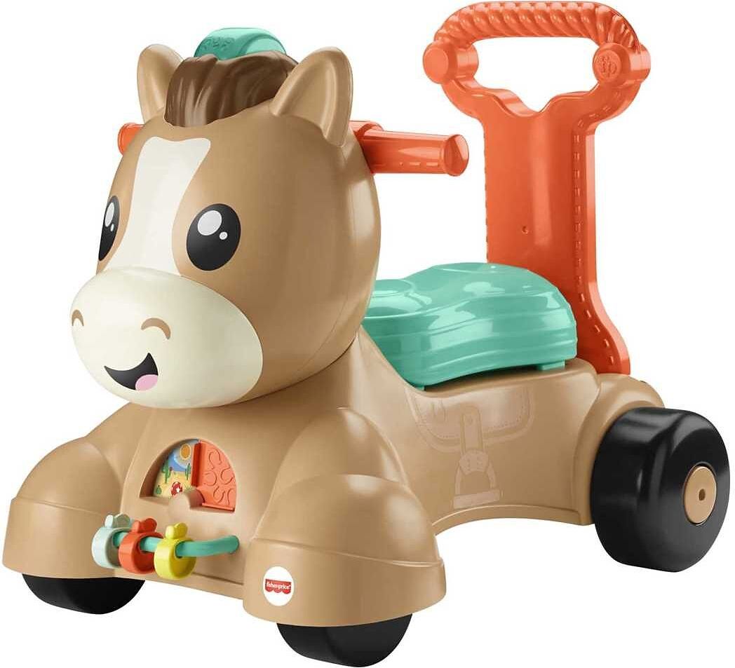 Fisher-Price Bounce & Ride Pony Toys Multi/mønstret Fisher-Price