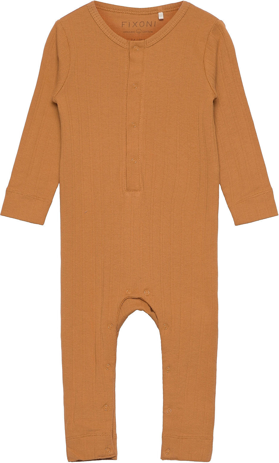 Fixoni Romper Ls Langermet Bodysuit Brun Fixoni