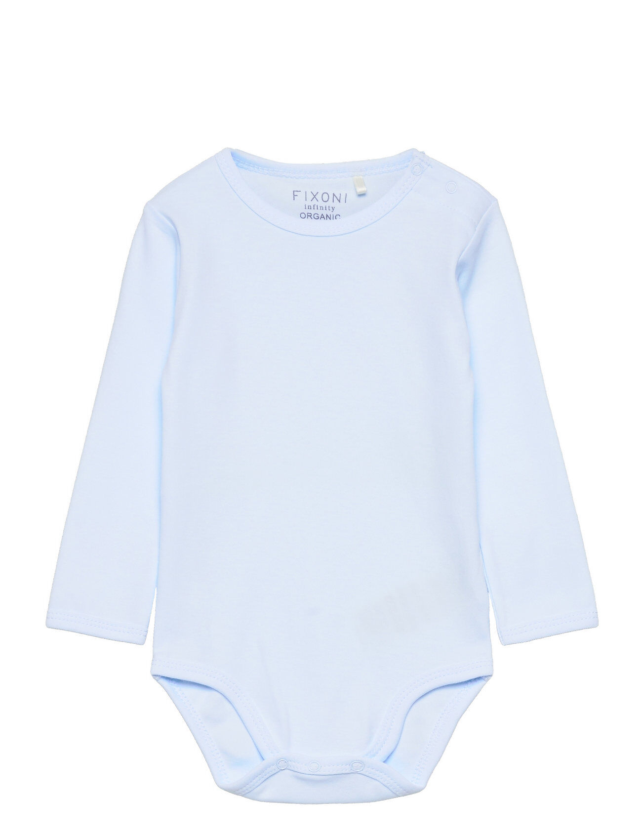 Fixoni Body Ls Solid Bodies Long-sleeved Blå Fixoni