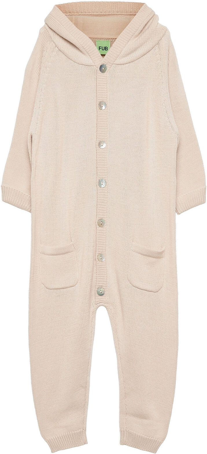 FUB Baby Suit Langermet Bodysuit Beige FUB