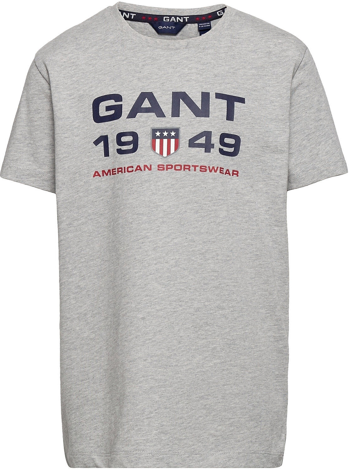 Gant Retro Shield Ss T-Shirt T-shirts Short-sleeved Grå GANT