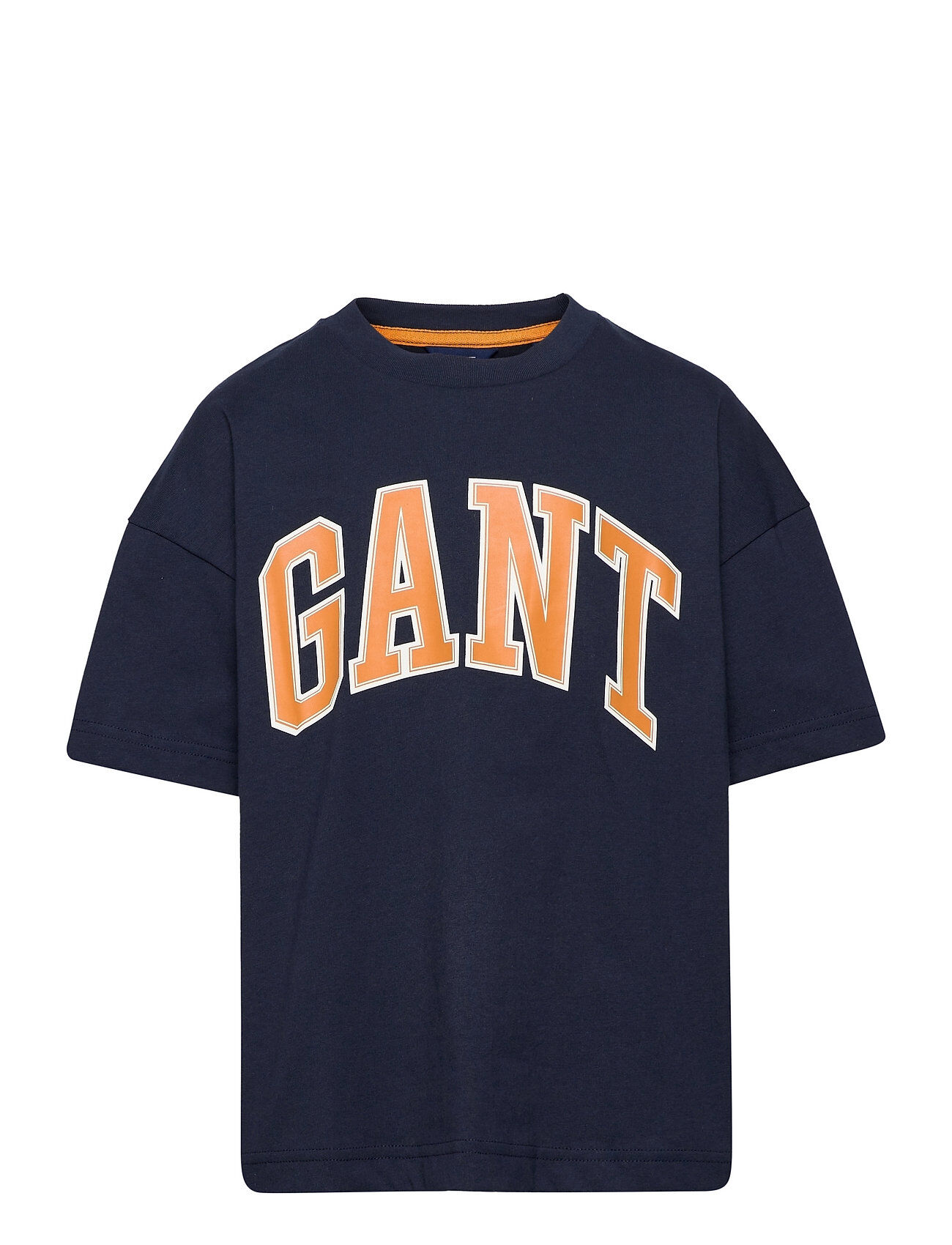 GANT D1. Graphic Ss T-Shirt T-shirts Short-sleeved Blå GANT