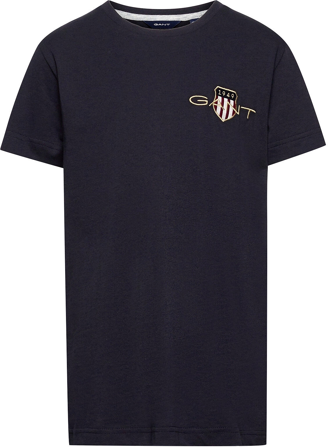 GANT Archive Shield Emb Ss T-Shirt T-shirts Short-sleeved Blå GANT