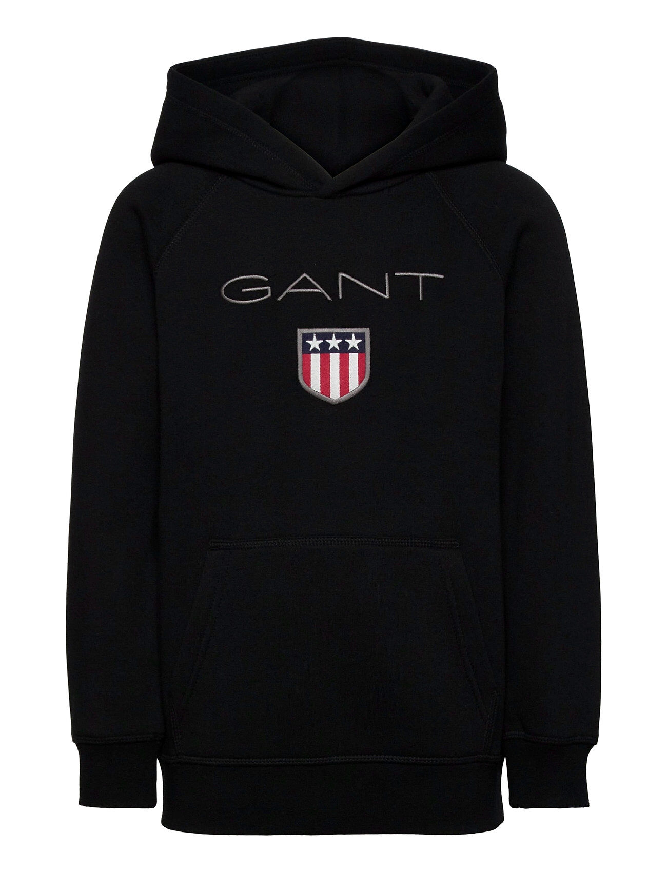 Gant Shield Hoodie Hettegenser Genser Svart GANT