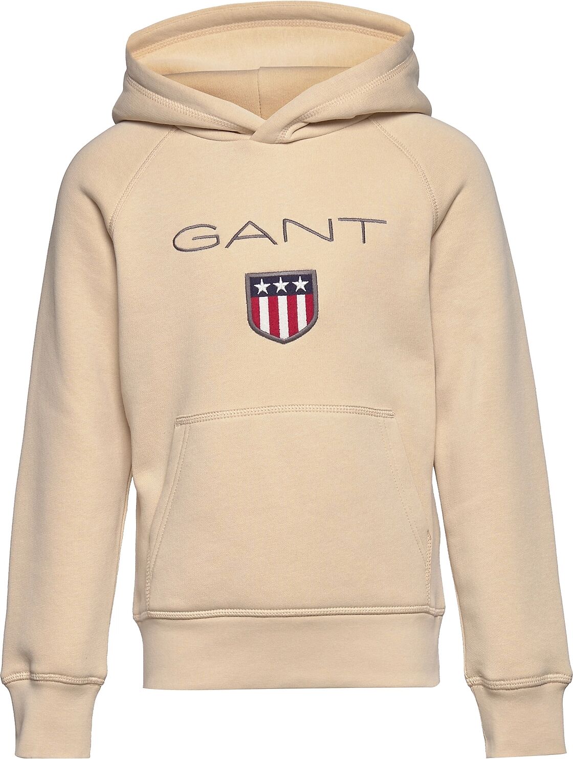 Gant Shield Hoodie Hettegenser Genser Beige GANT