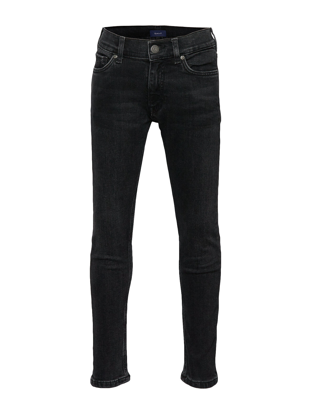 Gant Slim Jeans Jeans Slim Jeans Svart GANT