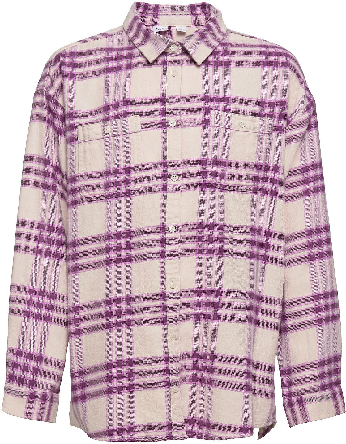 GAP Kids Over D Plaid Shirt Skjorte Rosa GAP