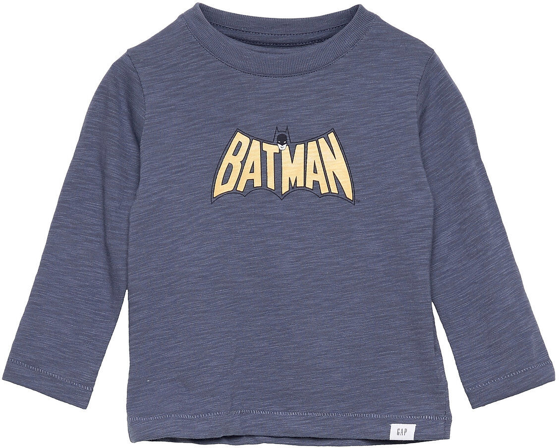 GAP Babygap   Dc&#153; Interactive Graphic T-Shirt T-shirts Long-sleeved T-shirts Blå GAP