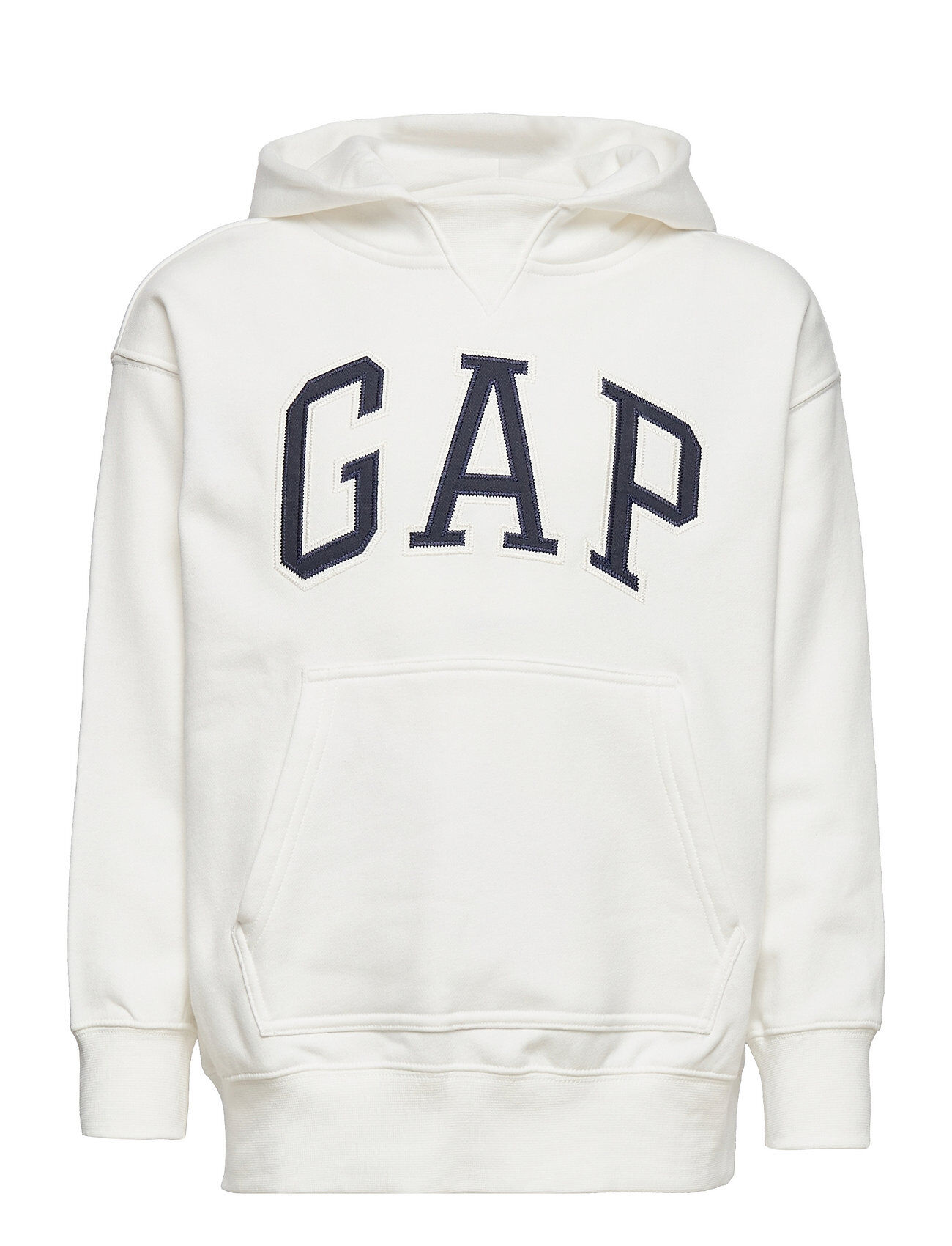 GAP Teen Gap Logo Hoodie Hettegenser Genser Hvit GAP