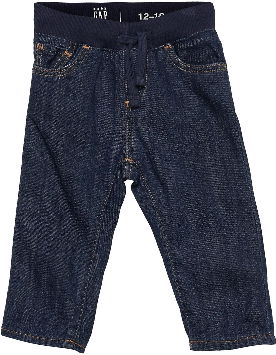 GAP Toddler Lined Slim Pull-On Jeans With Washwell &#153; Jeans Slim Jeans Blå GAP