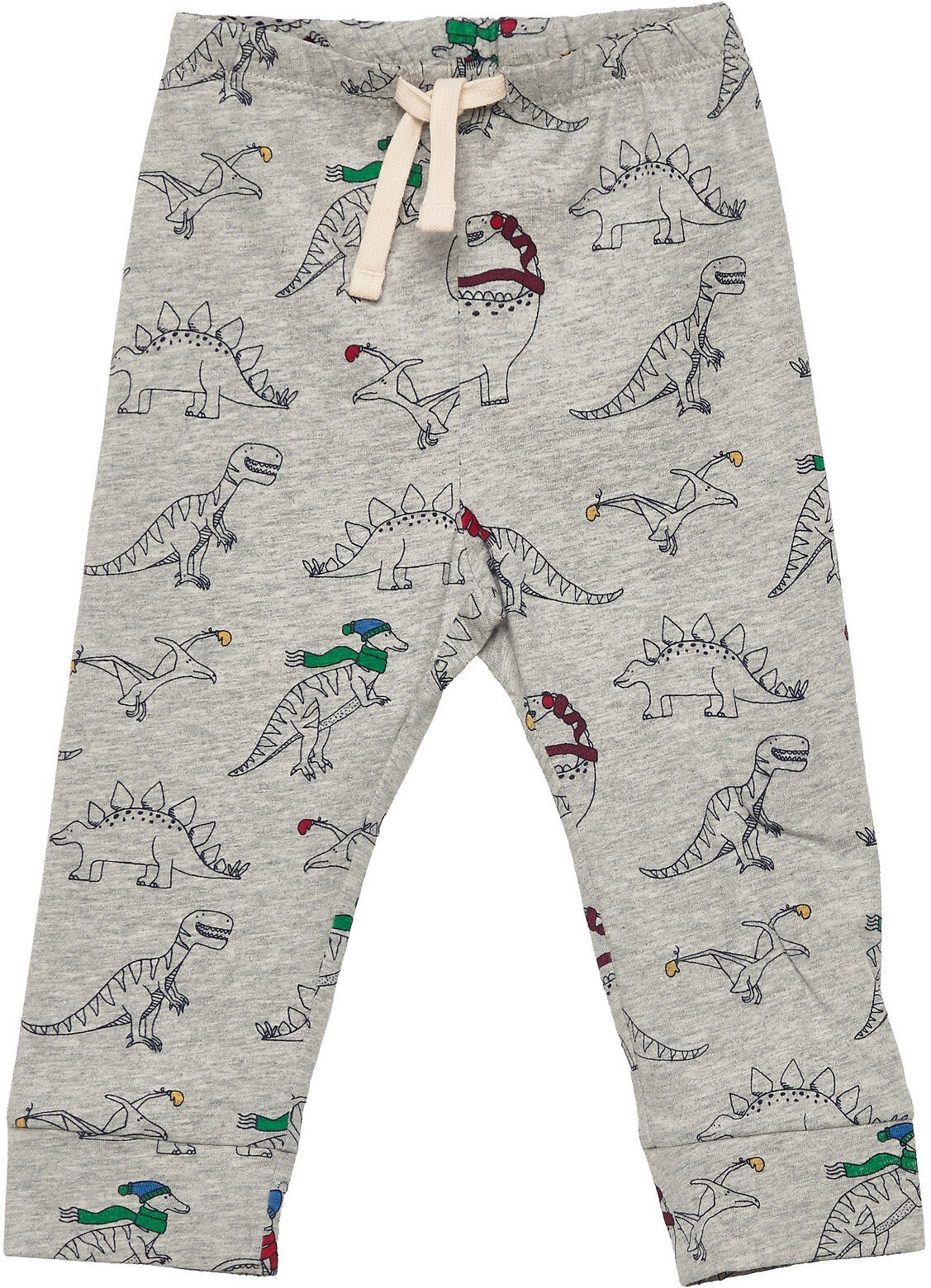 GAP Baby 100% Organic Cotton Mix And Match Print Pull-On Pants Baby Trousers Grå GAP