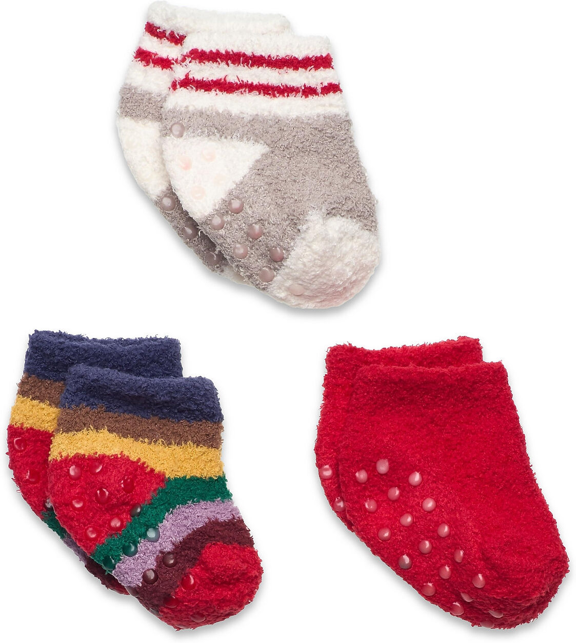 GAP Baby Cozy Holiday Socks Socks & Tights Non-slip Socks Multi/mønstret GAP