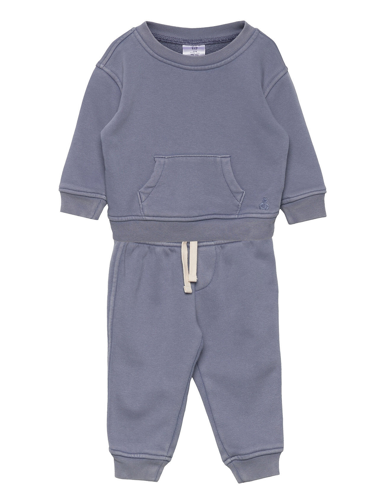 GAP Baby Crewneck Sweatshirt Outfit Set Joggedress Blå GAP