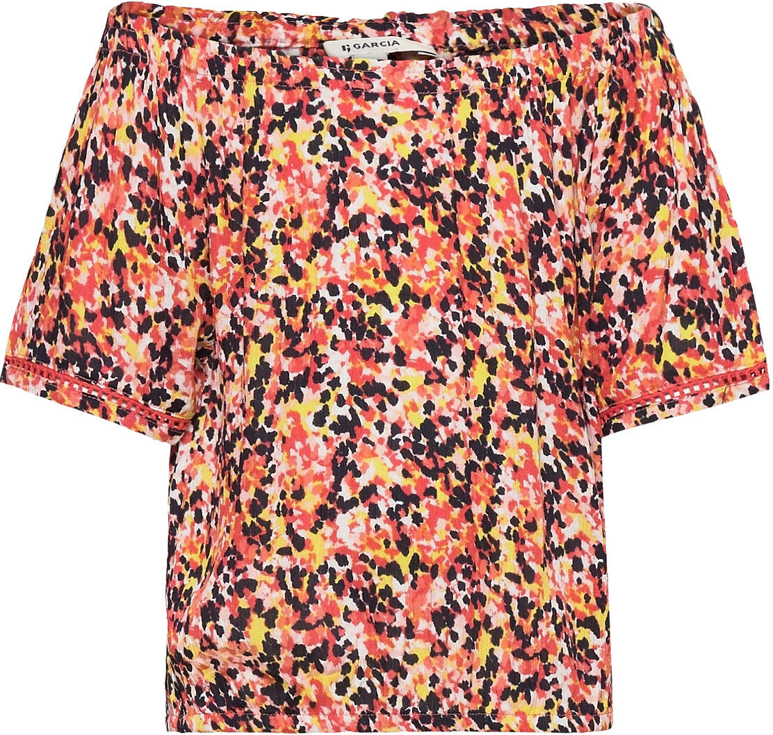 Garcia Girls Shirt Ss Bluse Tunika Rosa Garcia