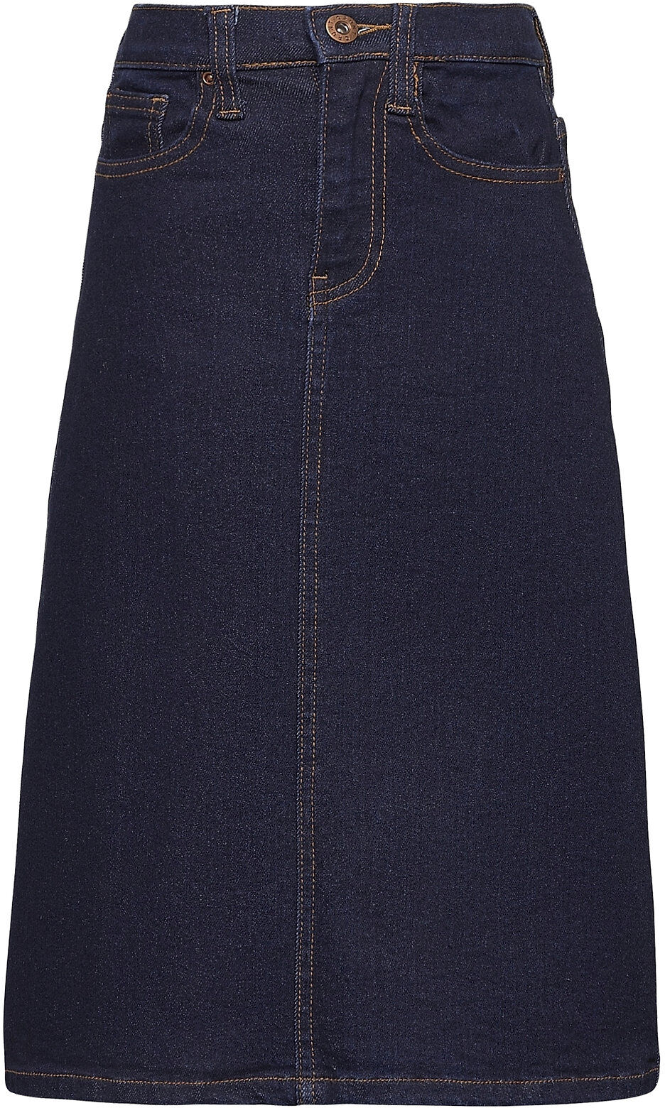 Grunt Dora Skirt Raw Blue Skjørt Blå Grunt