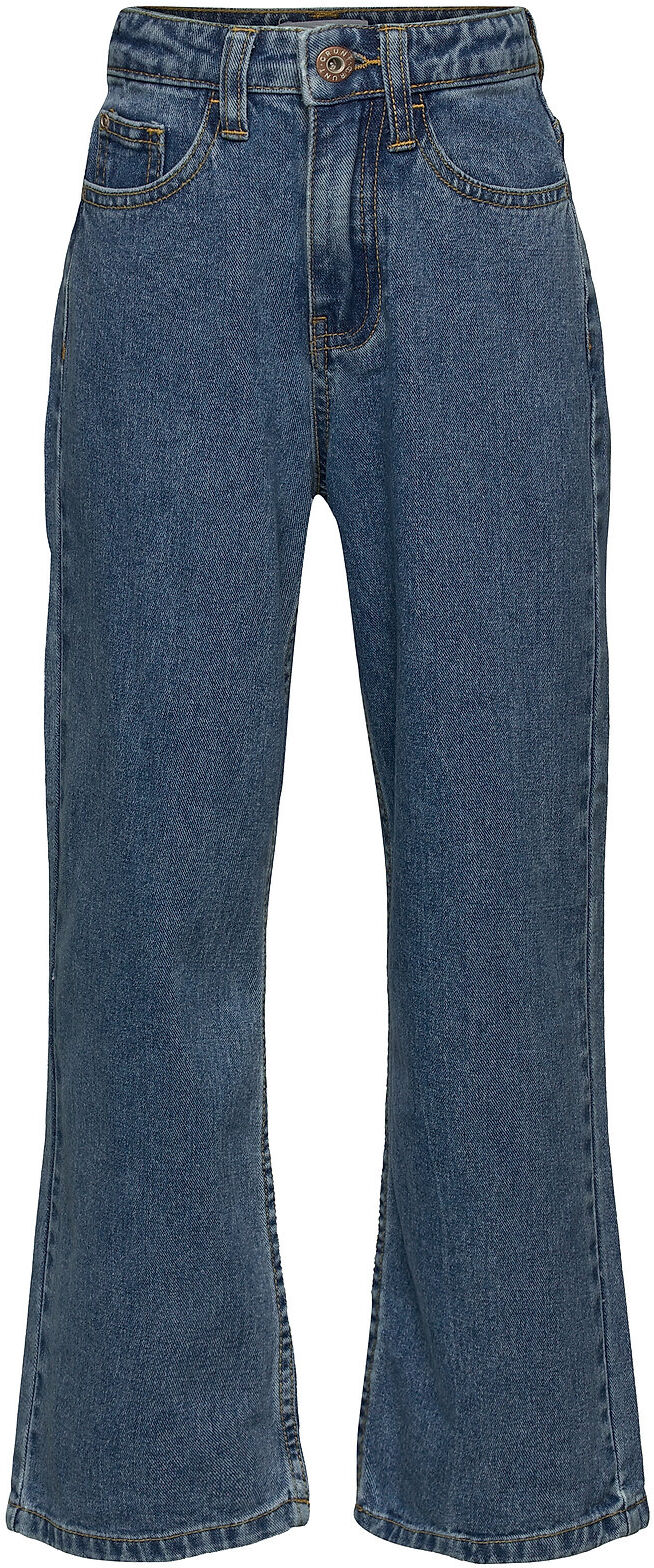 Grunt Wide Leg Jeans Wide Leg Jeans Blå Grunt