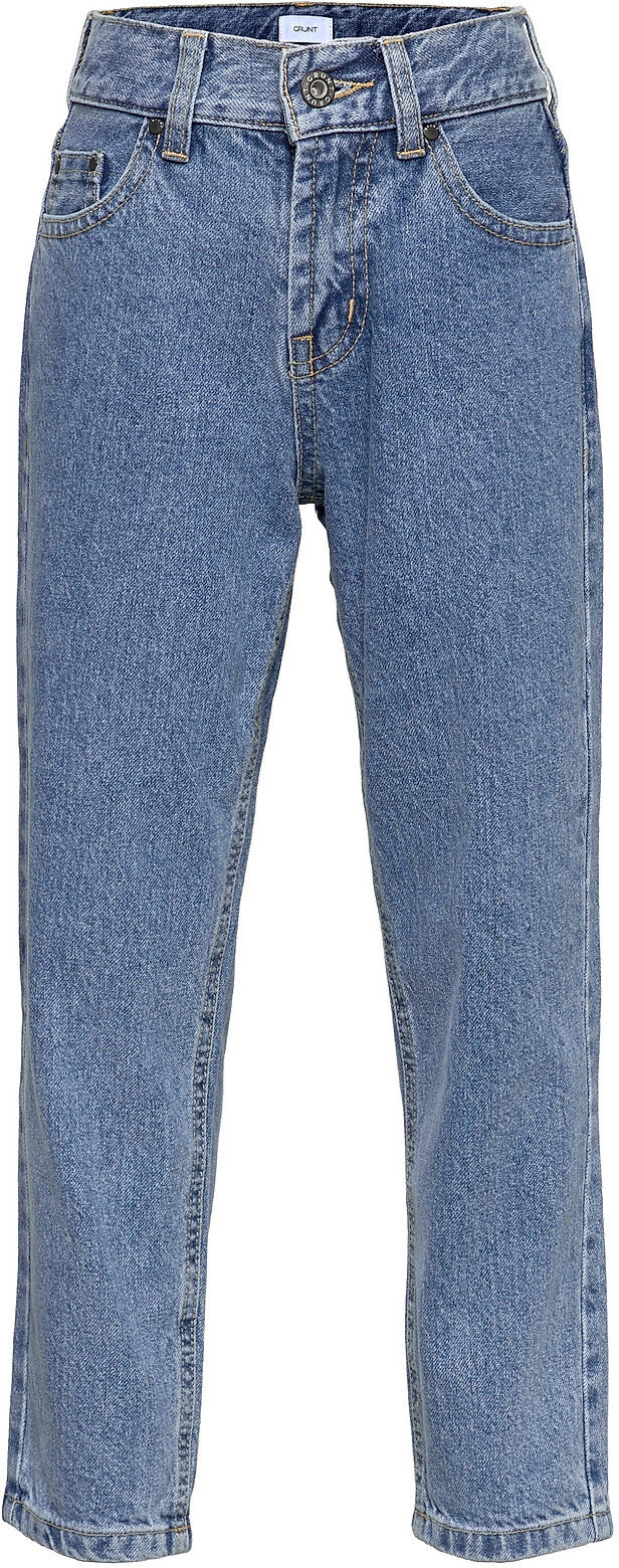 Grunt Street Loose Trek St Blue Jeans Blå Grunt