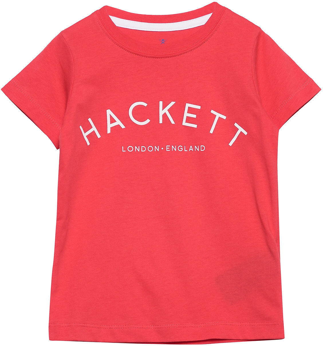 Hackett London Logo Tee Y T-shirts Short-sleeved Rød Hackett London