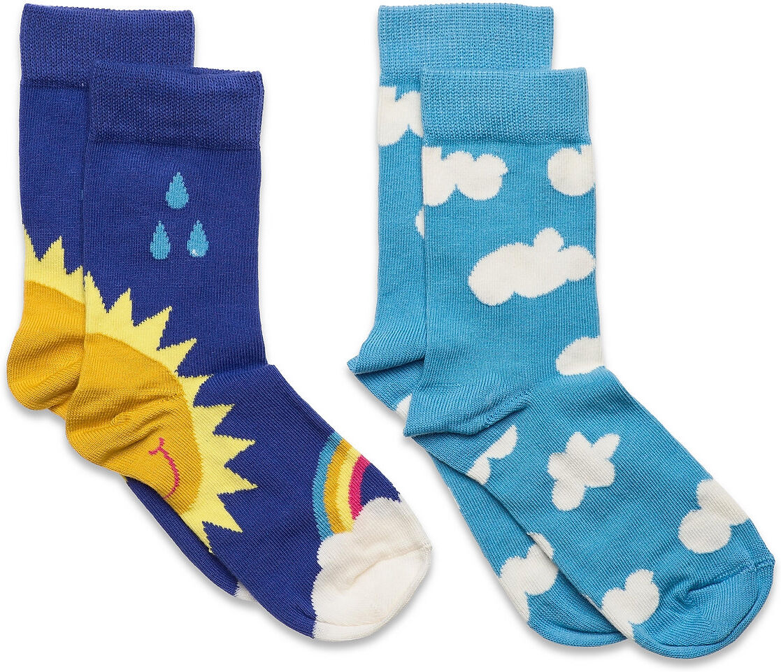 Happy Socks 2-Pack Kids After Rain Socks Socks & Tights Socks Multi/mønstret Happy Socks