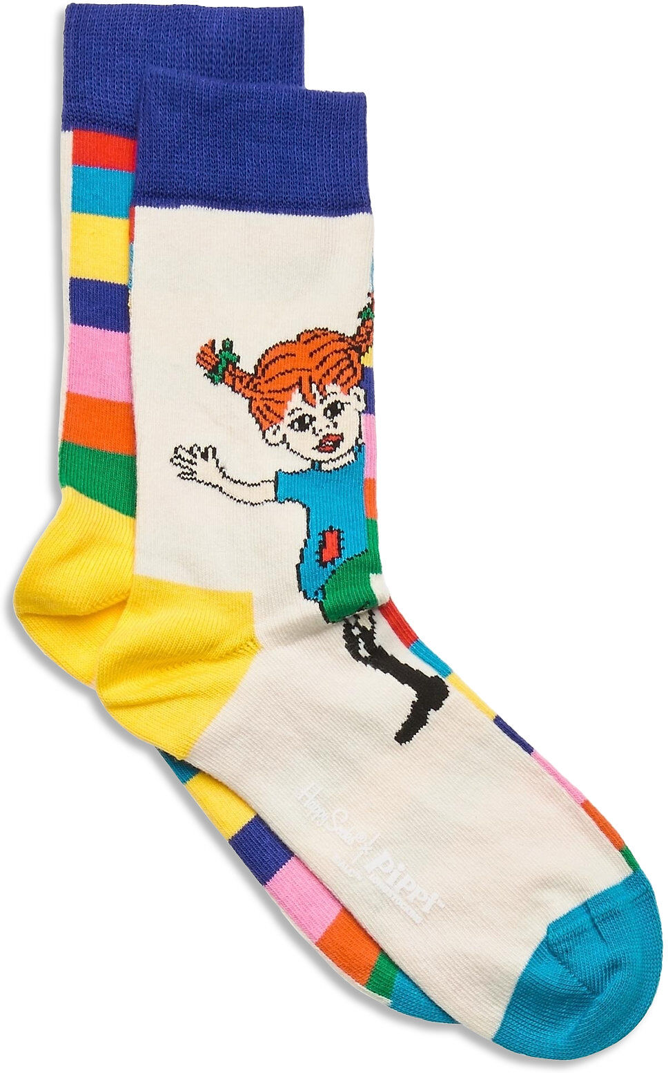 Happy Socks Kids Peekaboo Stripe Sock Socks & Tights Socks Multi/mønstret Happy Socks