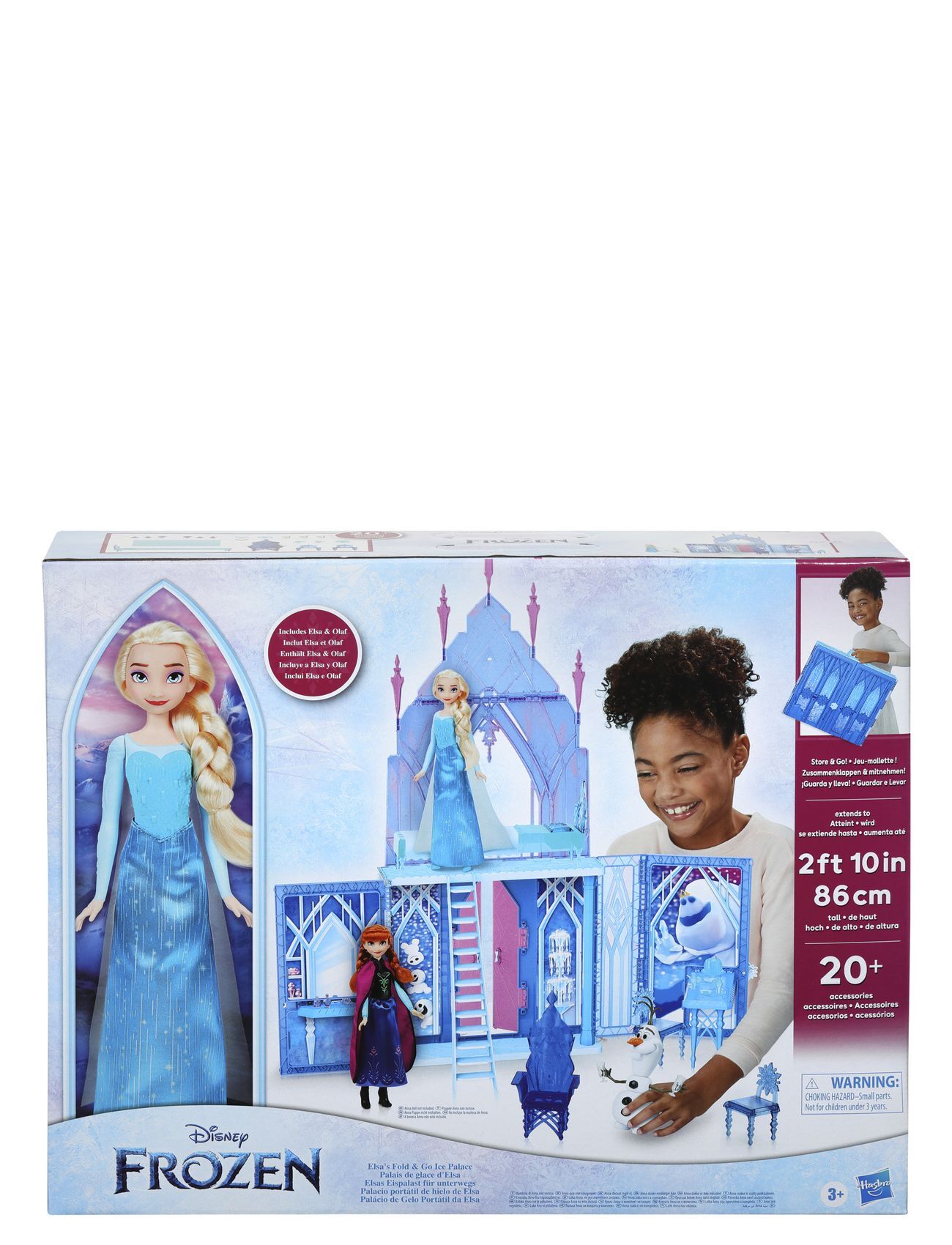 Hasbro Frz 2 Ice Castle N Doll Toys Dolls & Accessories Doll Houses Multi/mønstret Hasbro