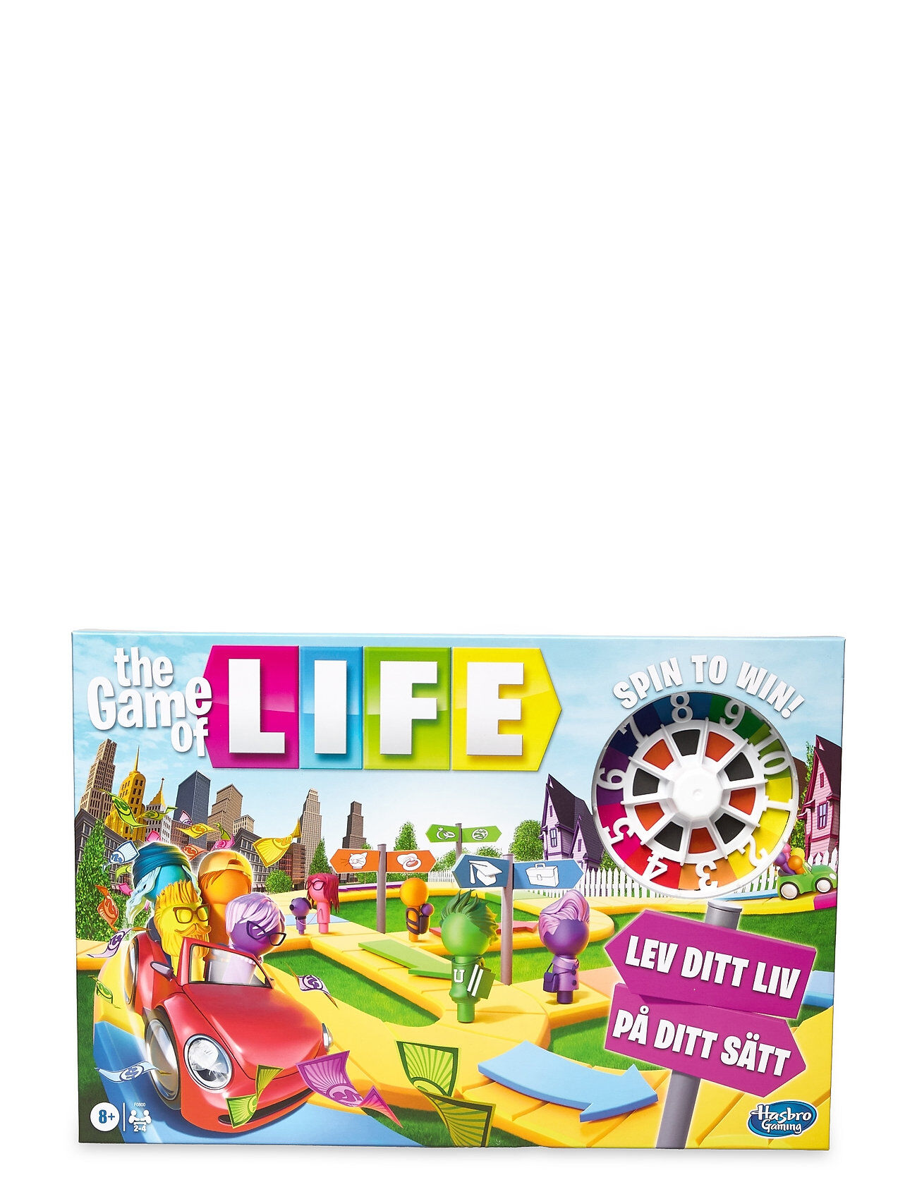 Hasbro Game Of Life Classic Toys Puzzles And Games Games Multi/mønstret Hasbro Gaming