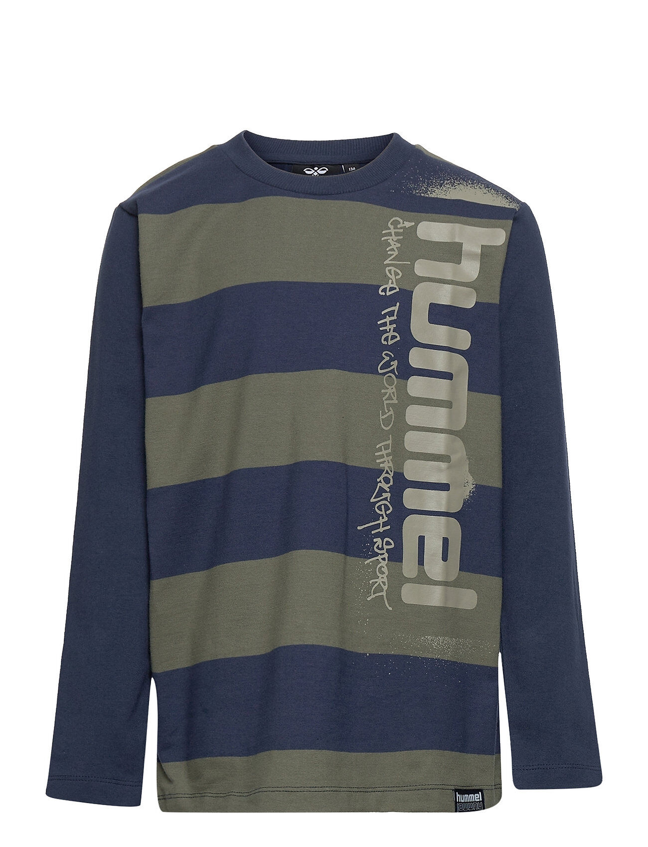 Hummel Hmlbenni T-Shirt L/S T-shirts Long-sleeved T-shirts Multi/mønstret Hummel