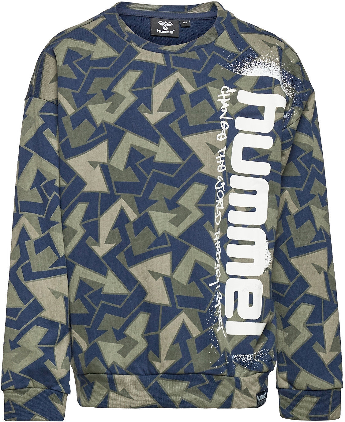 Hummel Hmlarrows Sweatshirt Sweat-shirt Genser Multi/mønstret Hummel