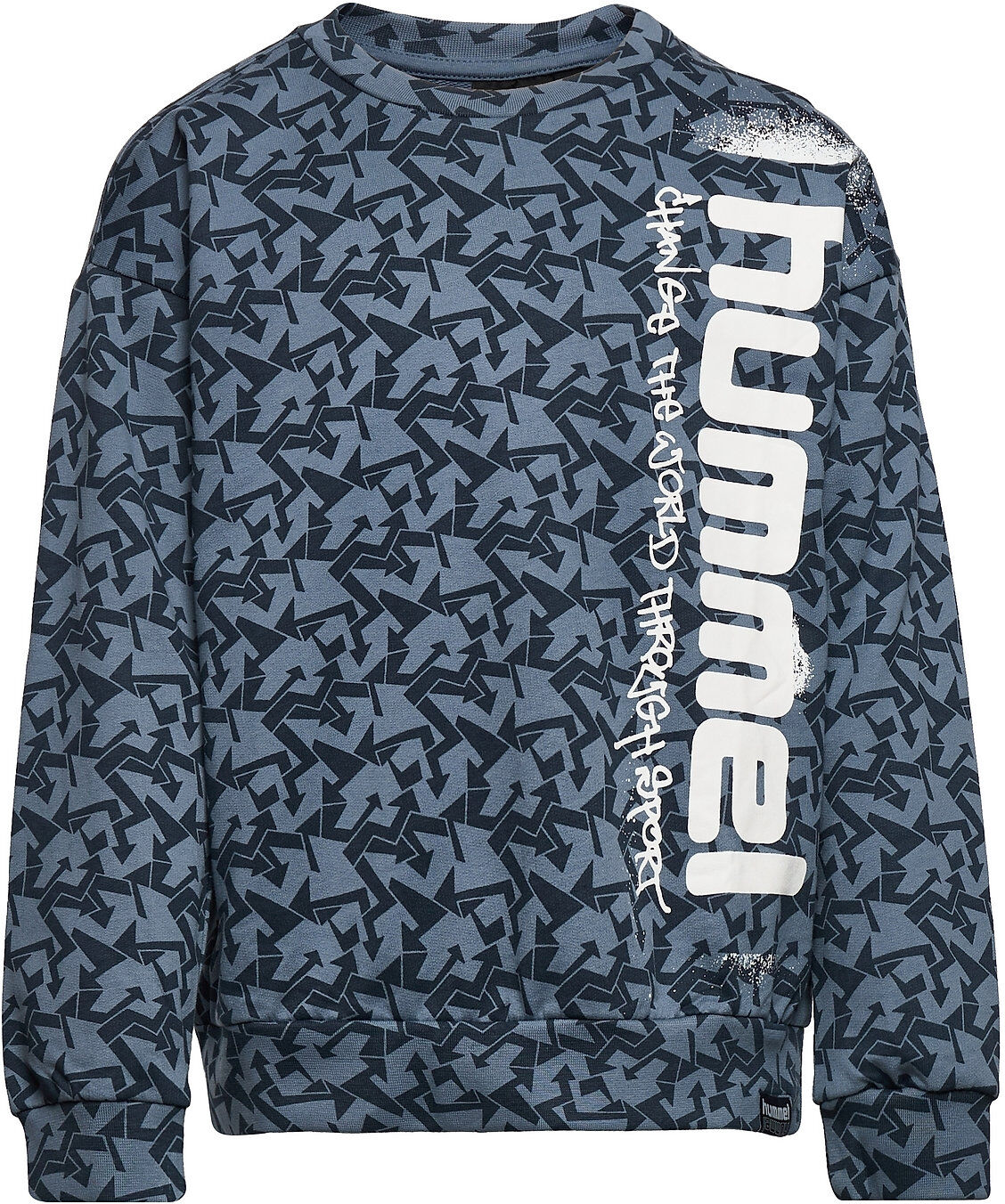 Hummel Hmlarrows Sweatshirt Sweat-shirt Genser Blå Hummel