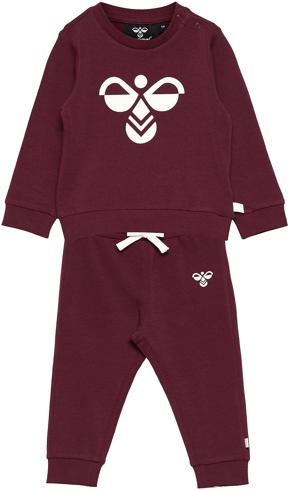 Hummel Hmlarino Crewsuit 2-piece Sets Rød Hummel