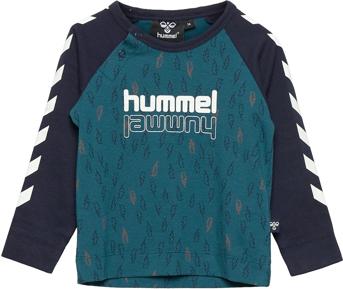 Hummel Hmlthunder T-Shirt L/S T-shirts Long-sleeved T-shirts Multi/mønstret Hummel