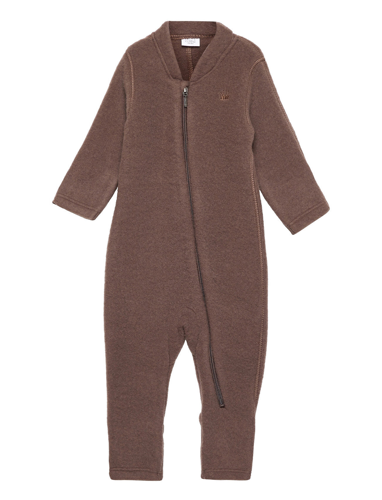 Hust & Claire Merlin - Jumpsuit Outerwear Fleece Outerwear Fleece Suits Brun Hust & Claire