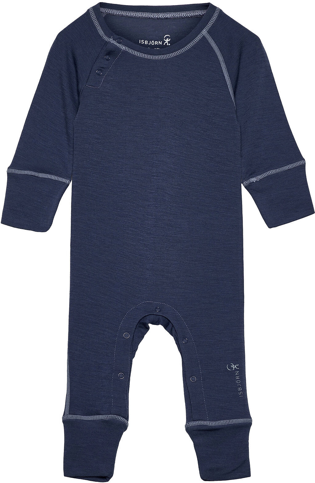 ISBJÖRN of Sweden Husky Baby Jumpsuit Outerwear Base Layers Base Layer Sets Blå ISBJÖRN Of Sweden