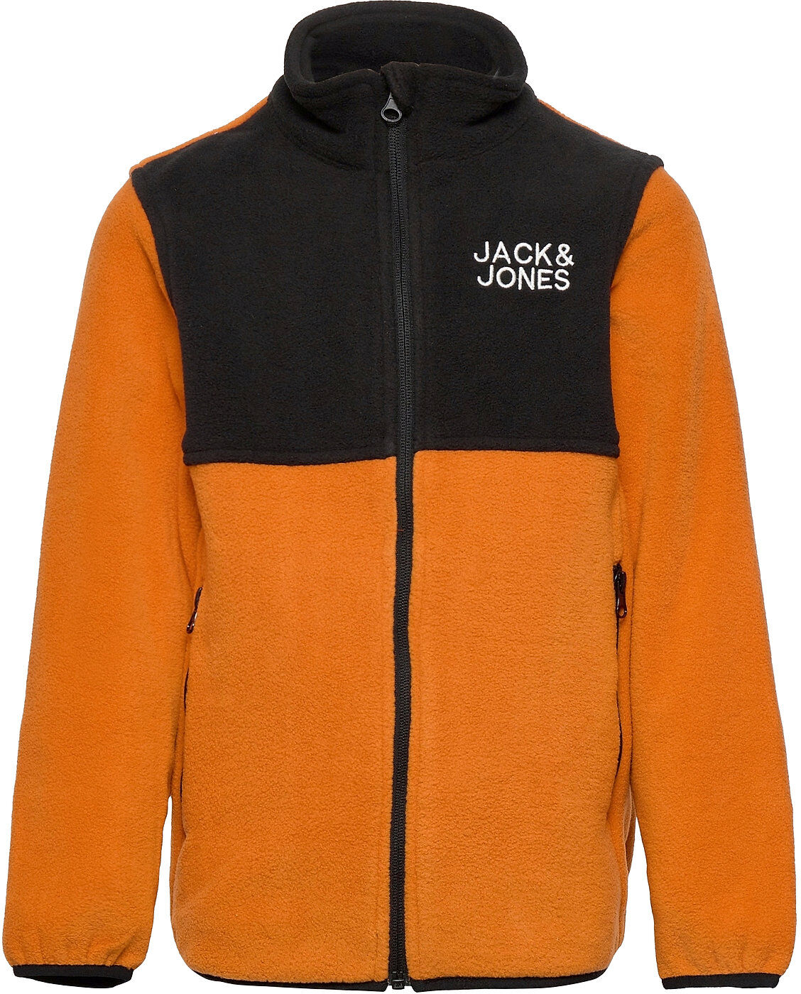 Jack & Jones Jjhype Fleece Jr Outerwear Fleece Outerwear Fleece Jackets Oransje Jack & J S