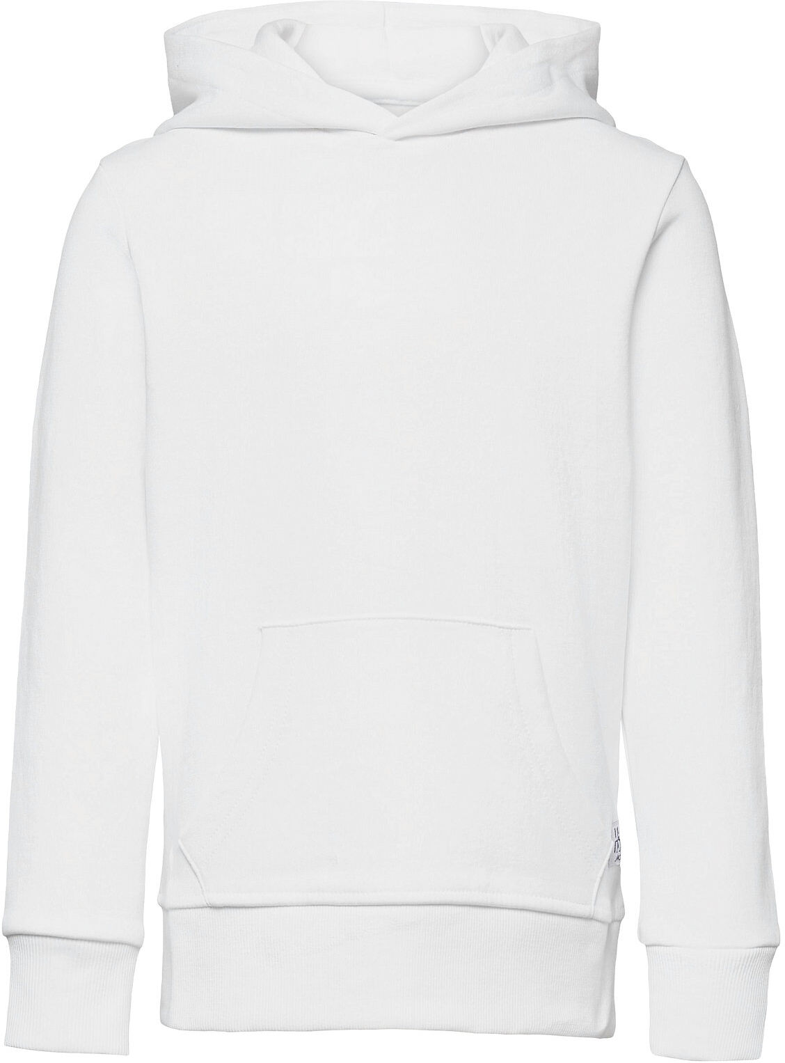 Jack & Jones Jjebasic Sweat Hood Jr Hettegenser Genser Hvit Jack & J S