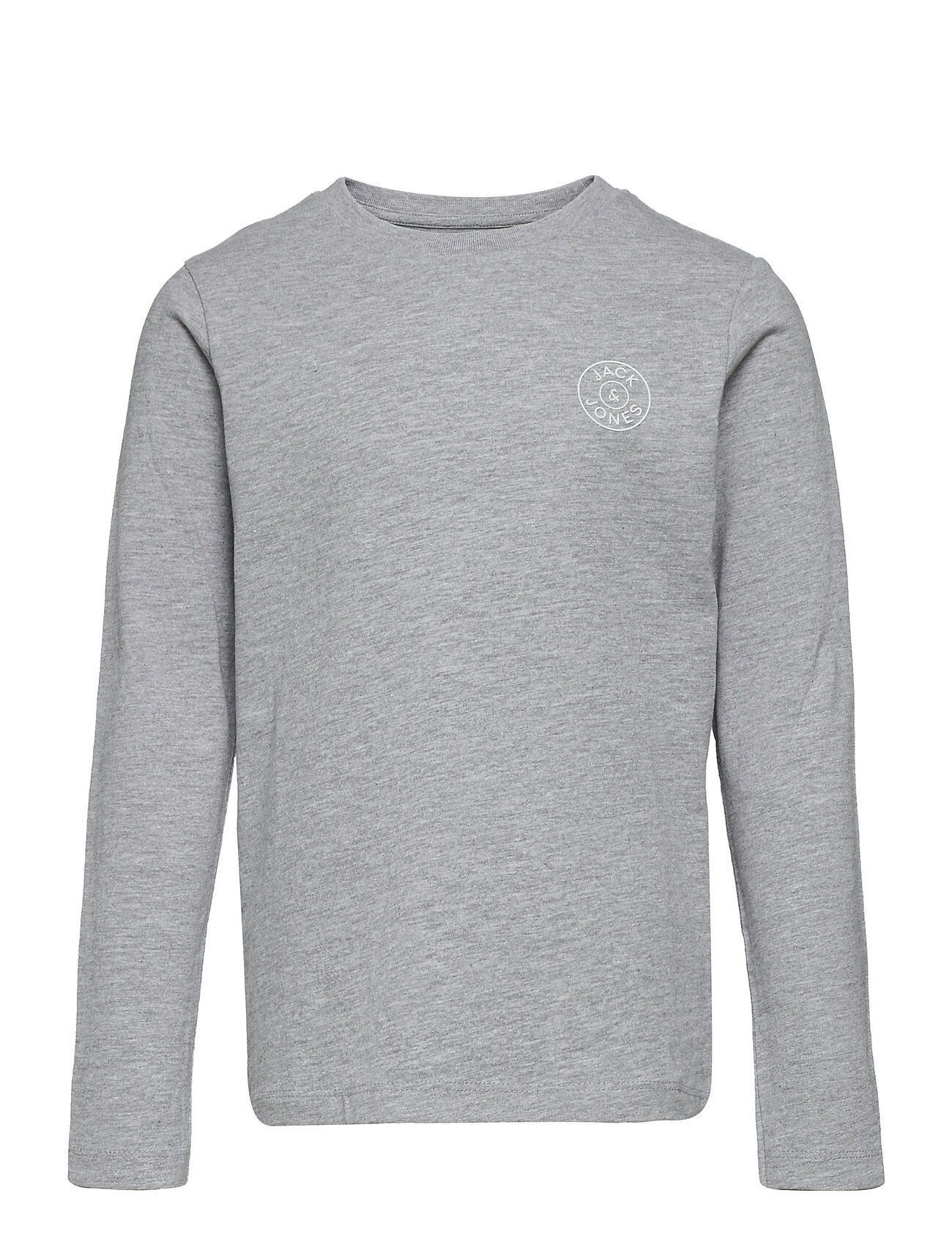 Jack & Jones Jjmisari Tee Ls Crew Neck Jr T-shirts Long-sleeved T-shirts Grå Jack & J S