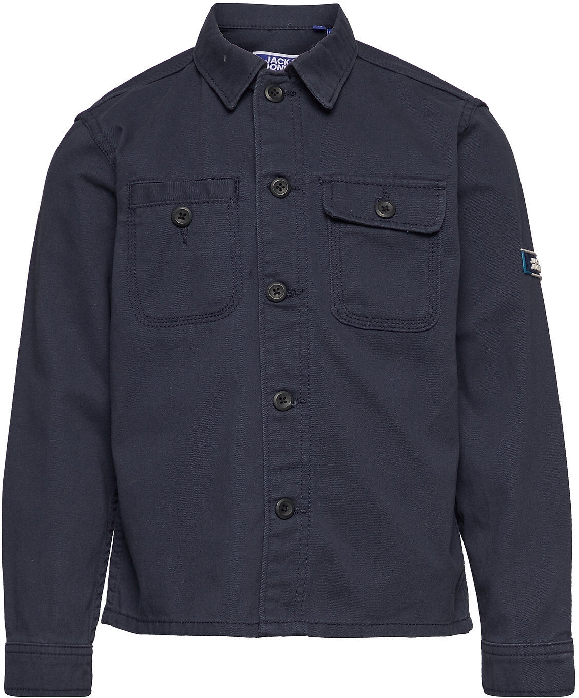 Jack & Jones Jcoben Classic Overshirt Ls Ln Jnr Overshirts Blå Jack & J S