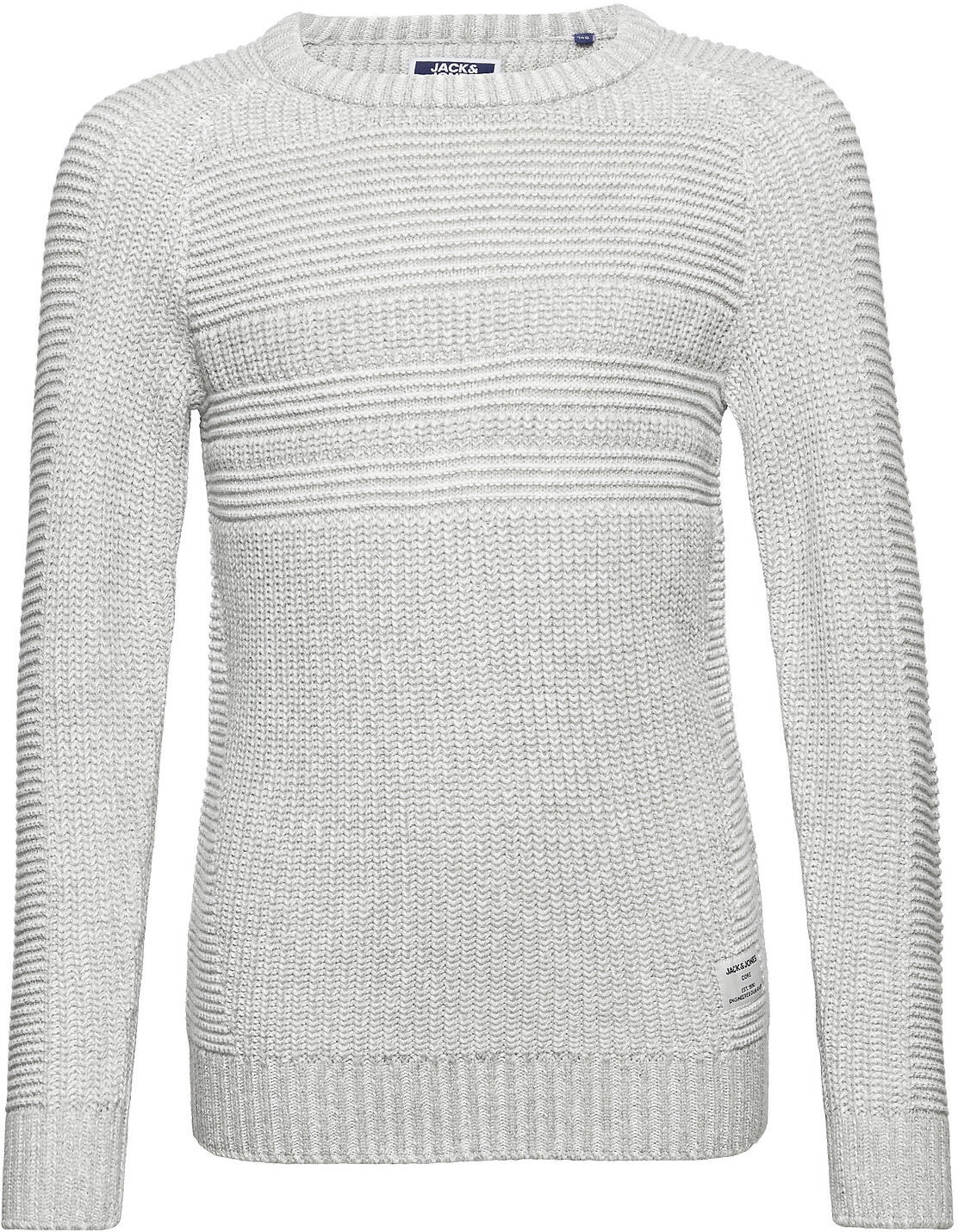 Jack & Jones Jcopower Knit Crew Neck Bf Jr Pullover Grå Jack & J S