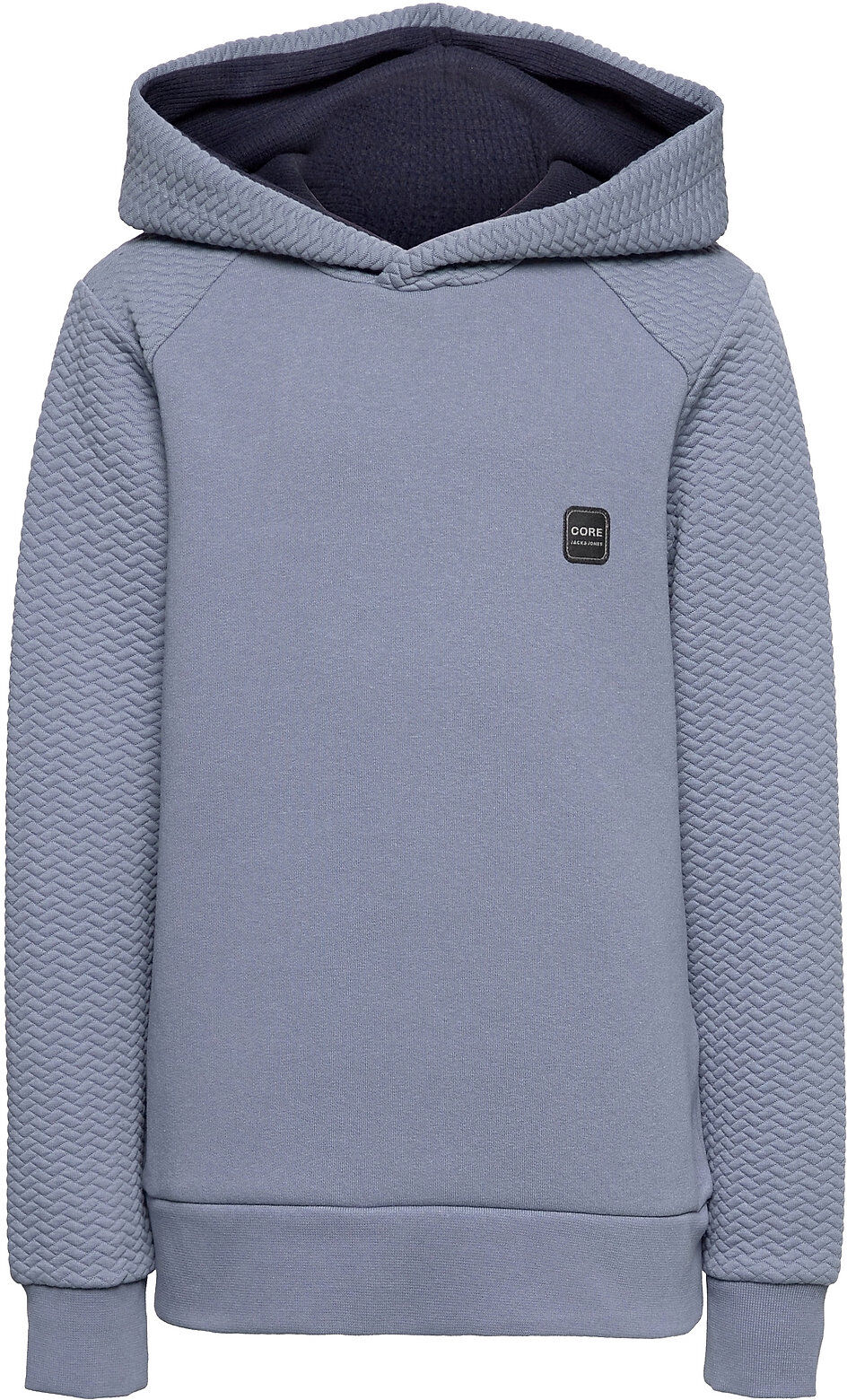 Jack & Jones Jcopower Sweat Hood Bf Jr Hettegenser Genser Grå Jack & J S