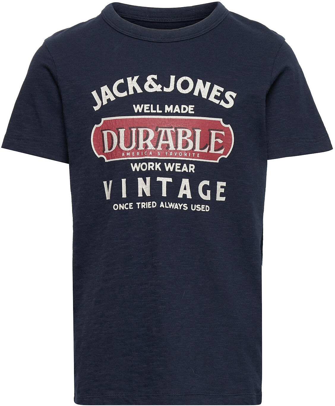 Jack & Jones Jjedenim Tee Ss O-Neck Sn Jnr T-shirts Short-sleeved Blå Jack & J S