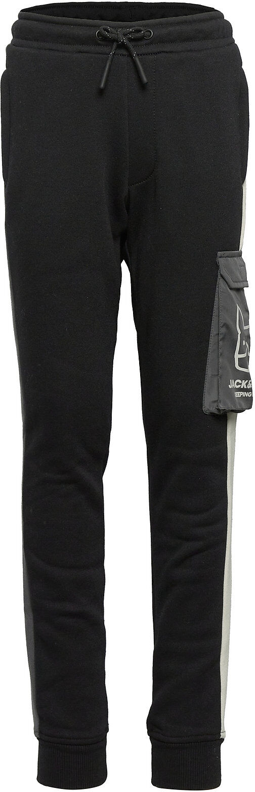 Jack & Jones Jjidoggo Sweat Pants Jr Joggebukser Pysjbukser Svart Jack & J S